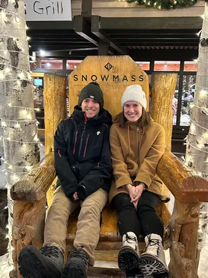 In Snowmass Village where we first met!